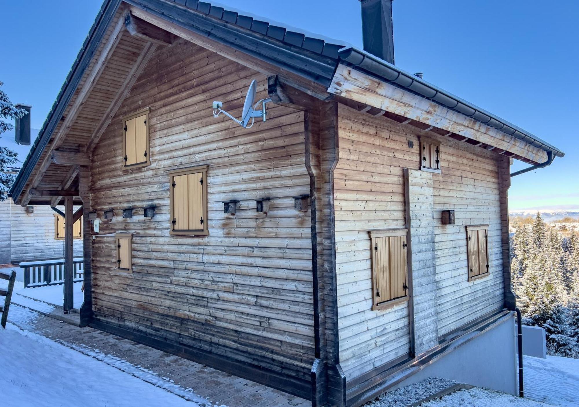 1A Chalet Koralpenzauber - Wandern, Grillen, Sauna Und Traumblick Wolfsberg Exterior foto